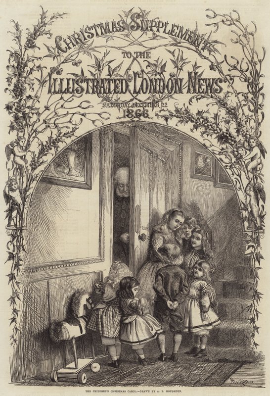 El villancico de los niños de Arthur Boyd Houghton