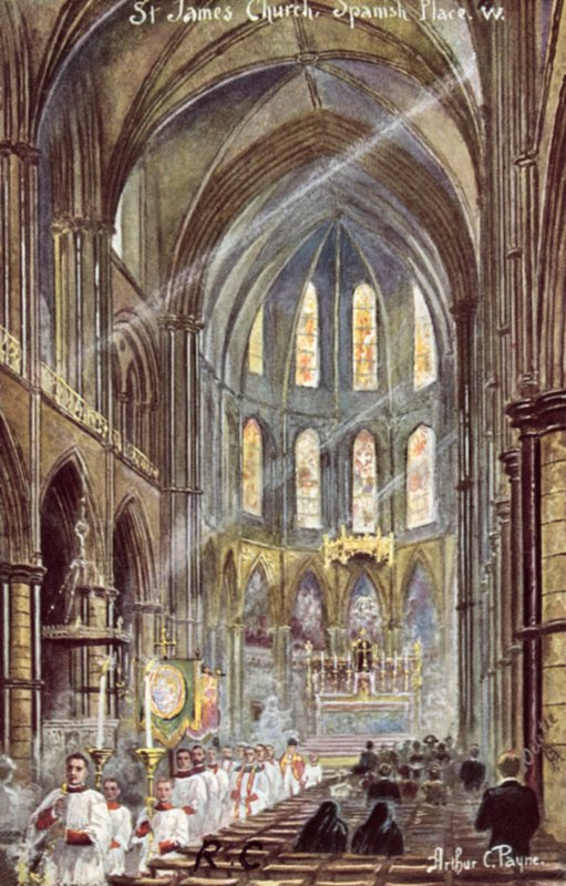 Iglesia de San Jaime, Spanish Place de Arthur Charles Payne