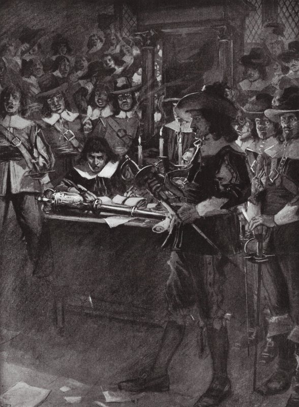 Strafford entrega su Espada en la Cámara de los Comunes de Arthur David (after) McCormick