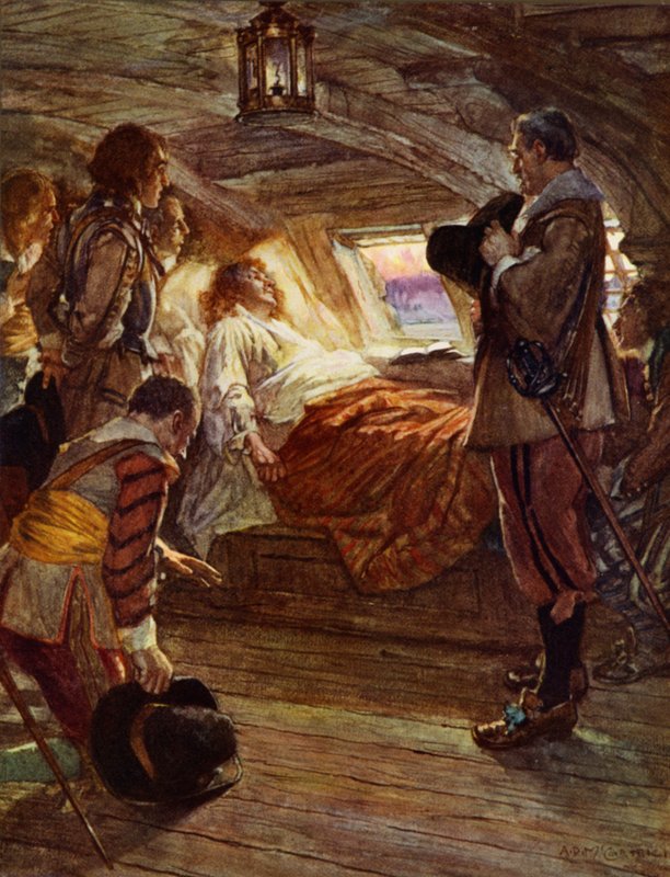 La Muerte del Almirante Blake de Arthur David McCormick