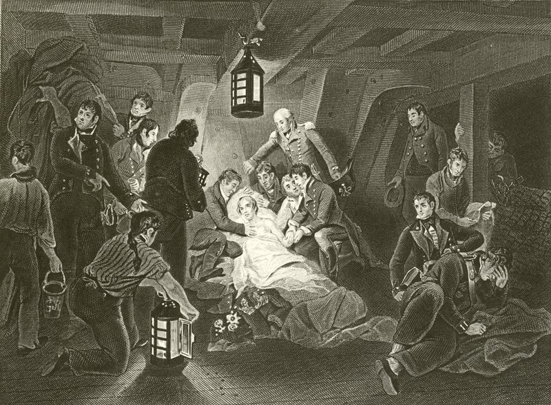 Muerte de Lord Nelson de Arthur Devis