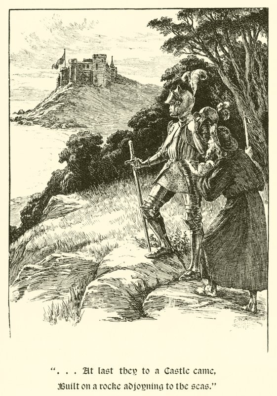 Sir Guyon, Las Tres Hermanas de Arthur George Walker