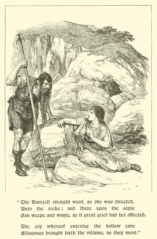 Las aventuras de Sir Artegall, en la guarida del engaño de Arthur George Walker
