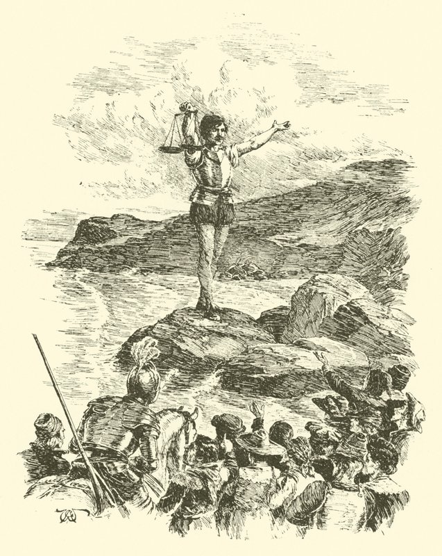 Las aventuras de Sir Artegall, el gigante con las balanzas de Arthur George Walker