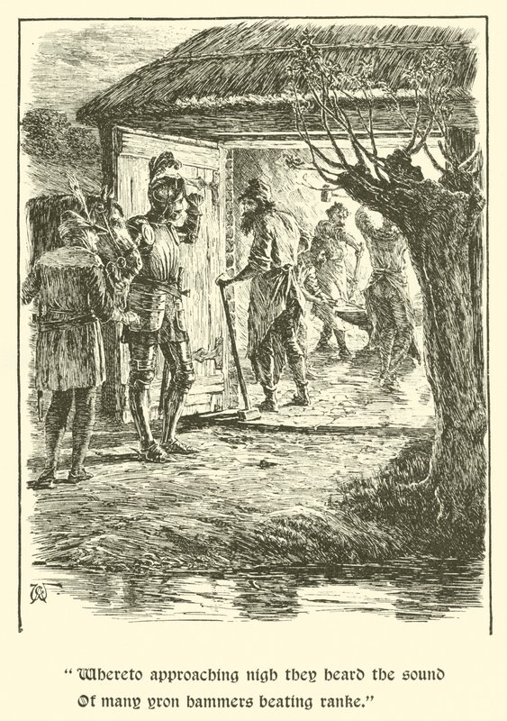 La Leyenda de Britomart, La Casa del Cuidado de Arthur George Walker