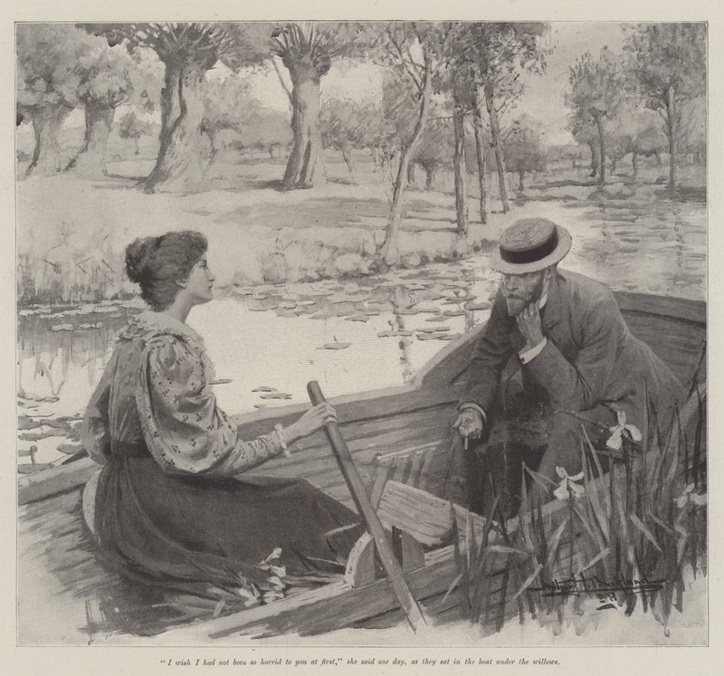 Una cuestión de conciencia, por E Nesbit de Arthur Herbert Buckland