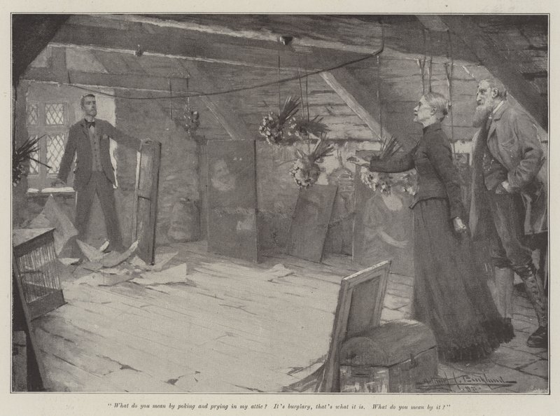 Una cuestión de conciencia, por E Nesbit de Arthur Herbert Buckland