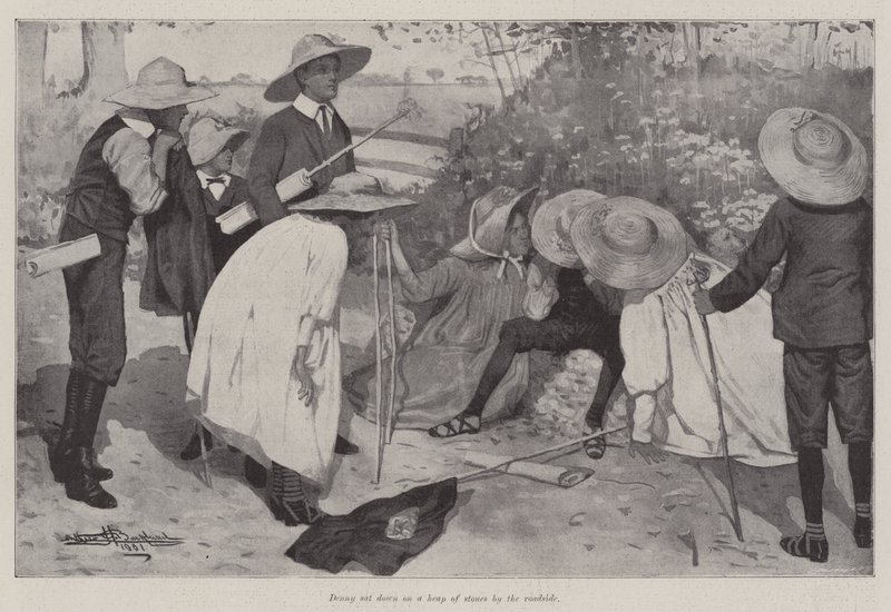 Los peregrinos de Canterbury, por E Nesbit de Arthur Herbert Buckland