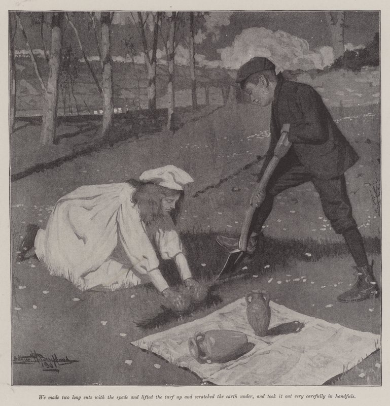La venta de antigüedades, por E Nesbit de Arthur Herbert Buckland