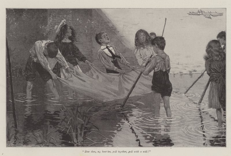 Los que quieren ser buenos, por E Nesbit de Arthur Herbert Buckland