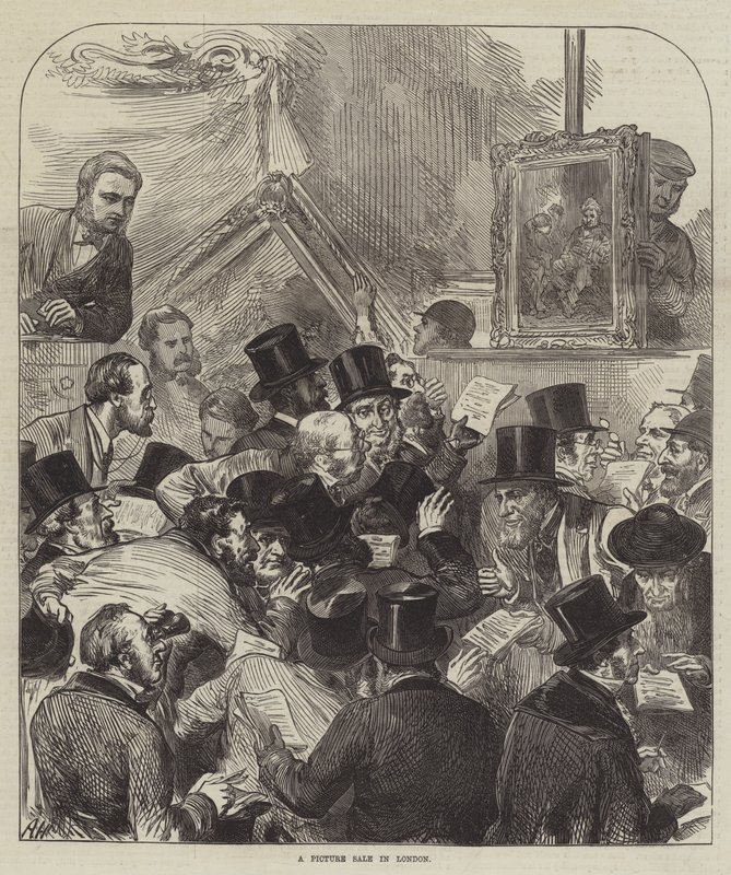 Una venta de cuadros en Londres de Arthur Hopkins
