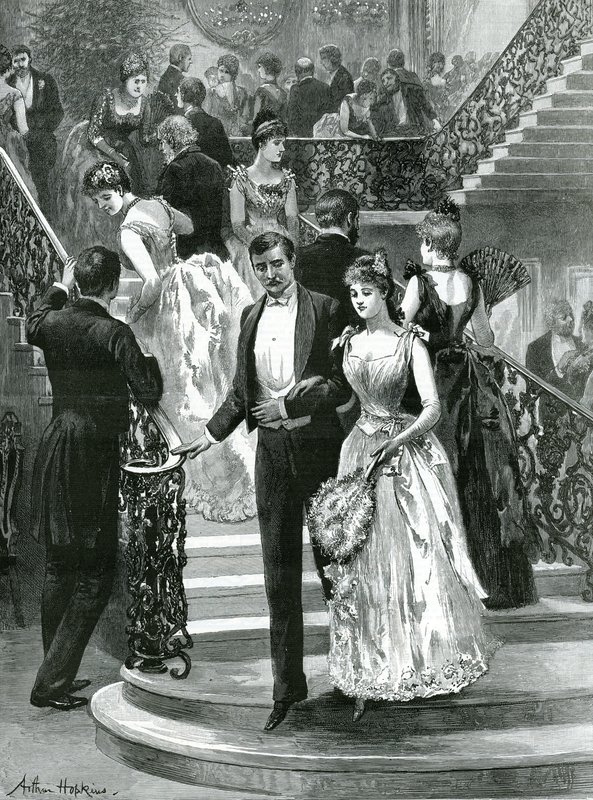 Bajando a cenar. Mi primer baile de Arthur Hopkins