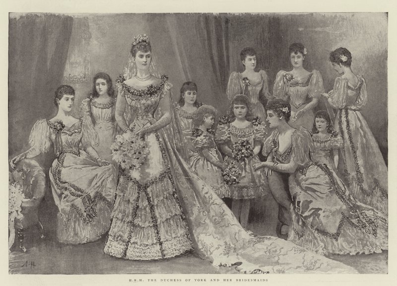 SAR la Duquesa de York y sus damas de honor de Arthur Hopkins