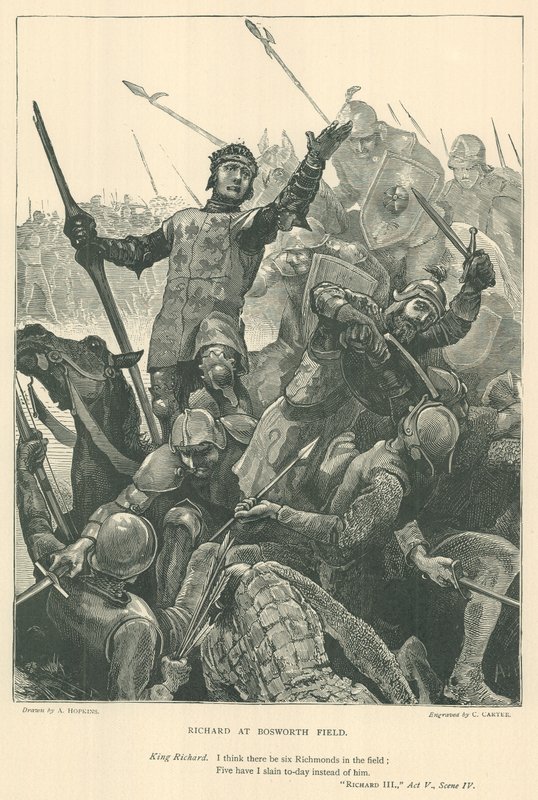 Ilustración para Ricardo III de Arthur Hopkins