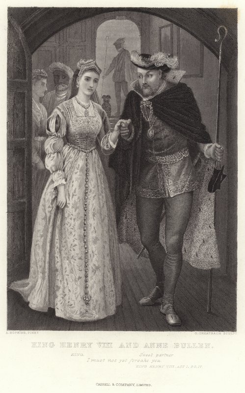 El rey Enrique VIII y Ana Bolena, El rey Enrique VIII, Acto I, Escena IV de Arthur Hopkins