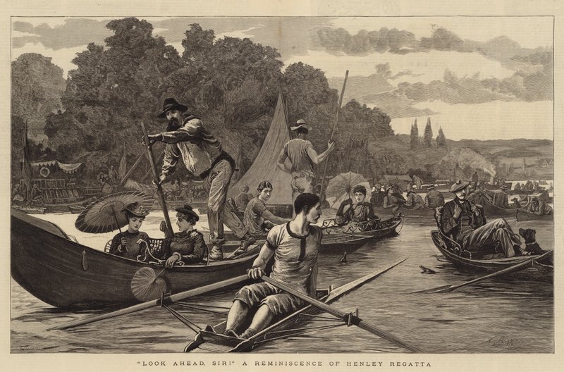 ¡Mira adelante, señor! Un recuerdo de la regata de Henley de Arthur Hopkins