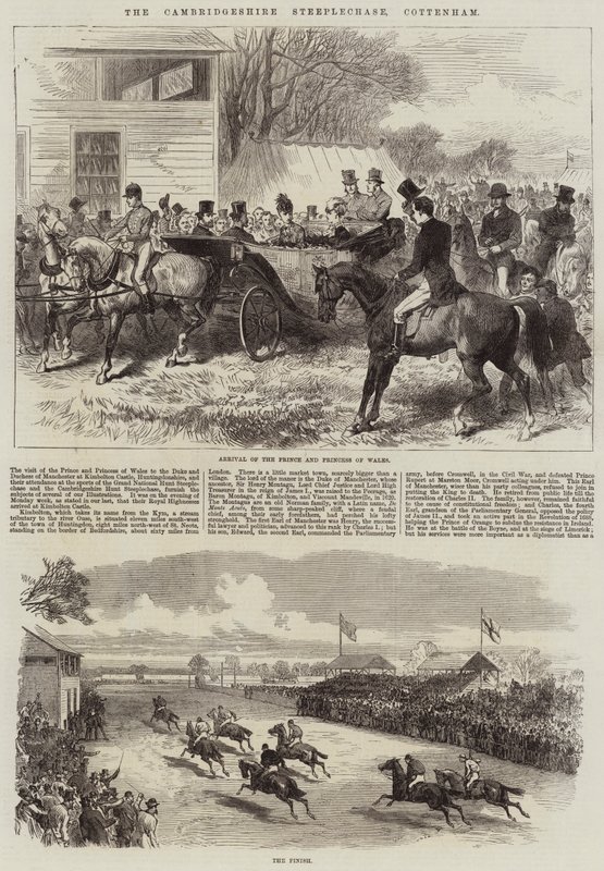 La Carrera de Obstáculos de Cambridgeshire, Cottenham de Arthur Hopkins