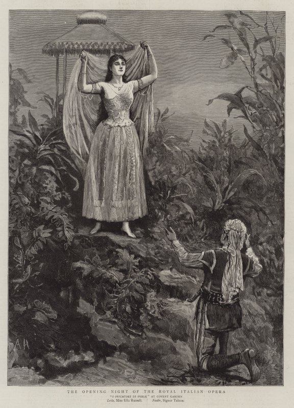 La noche de apertura de la Ópera Real Italiana de Arthur Hopkins