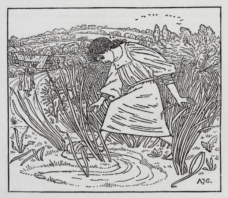Hans Christian Andersen: La niña que pisó el pan de Arthur Joseph Gaskin