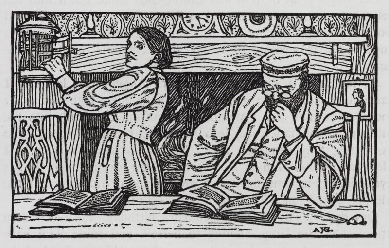 Hans Christian Andersen: La vieja lámpara de la calle de Arthur Joseph Gaskin