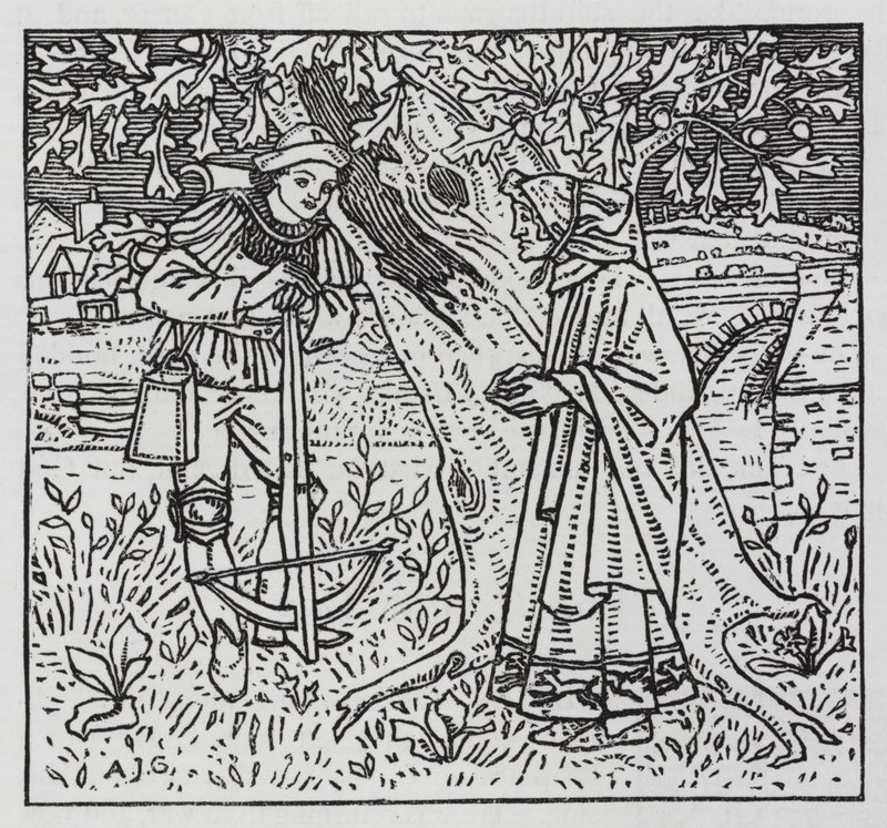 Hans Christian Andersen: La Caja de Yesca de Arthur Joseph Gaskin