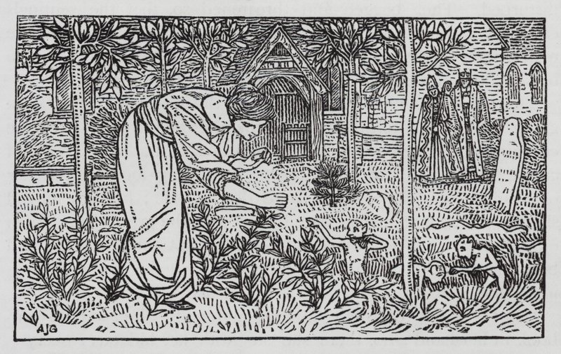 Hans Christian Andersen: Los cisnes salvajes de Arthur Joseph Gaskin