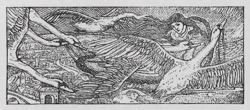 Hans Christian Andersen: Los cisnes salvajes de Arthur Joseph Gaskin