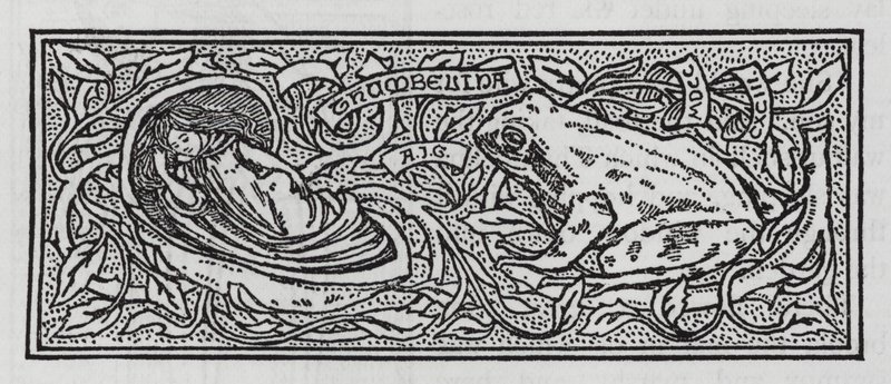 Hans Christian Andersen: Pulgarcita de Arthur Joseph Gaskin