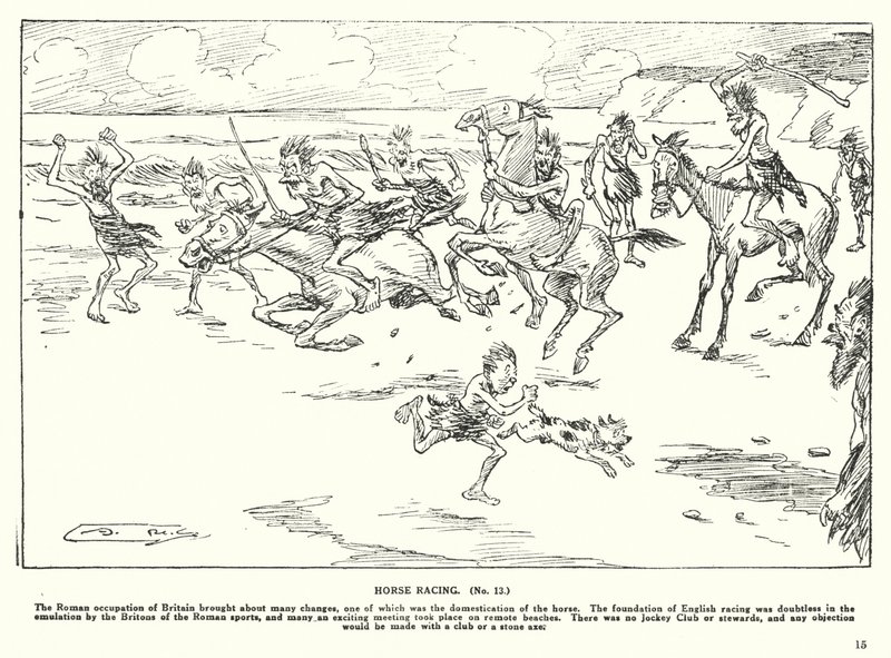 Carreras de caballos (litografía) de Arthur Moreland