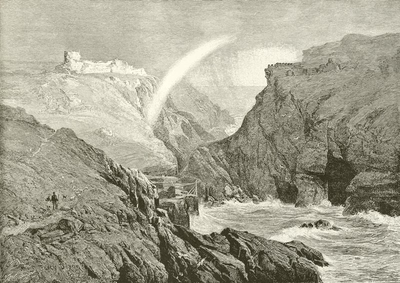 Las ruinas del Castillo del Rey Arturo de Arthur Percy Dixon
