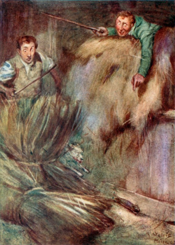 Ilustración para Persuasión de Jane Austen de Arthur Wallis Mills