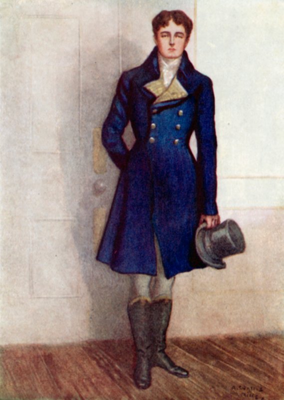 Ilustración para Orgullo y prejuicio de Jane Austen de Arthur Wallis Mills