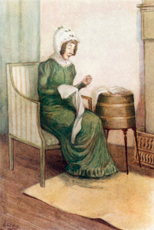 Ilustración de Orgullo y prejuicio de Jane Austen de Arthur Wallis Mills