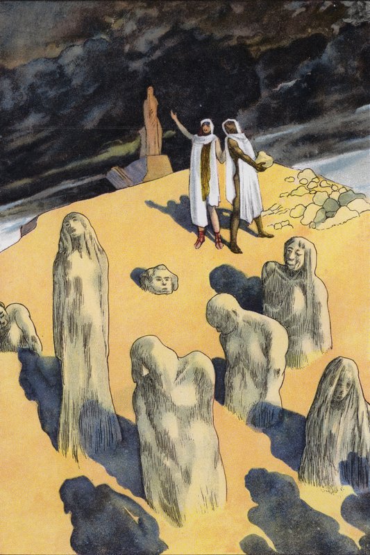 Prometeo creando al hombre de arcilla de Artus Scheiner