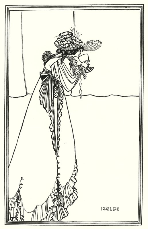 Isolda de Aubrey Beardsley