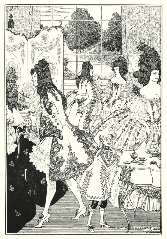El rapto del mechón de Aubrey Beardsley
