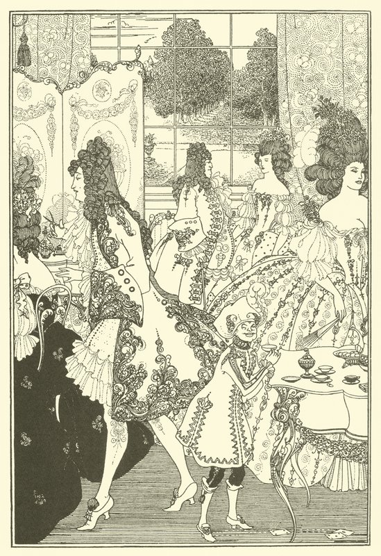 El rapto del mechón de Aubrey (after) Beardsley