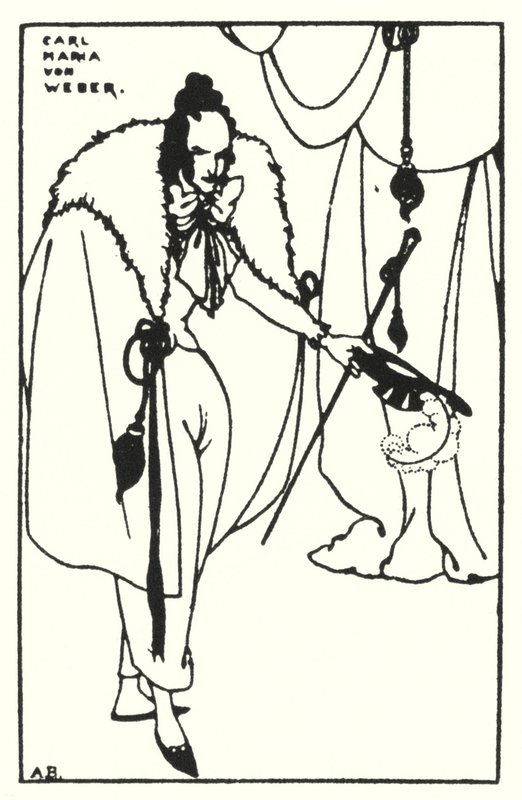 Carl Maria Von Weber de Aubrey Beardsley