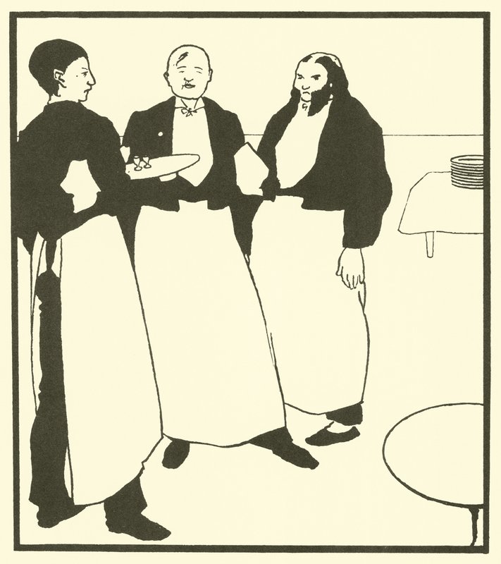 Garçons de Café de Aubrey Beardsley