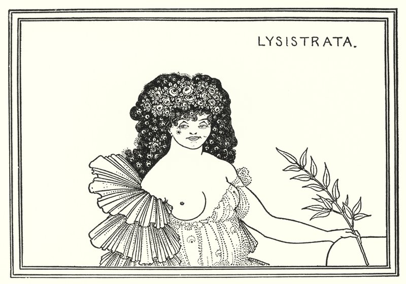Lisístrata de Aubrey Beardsley