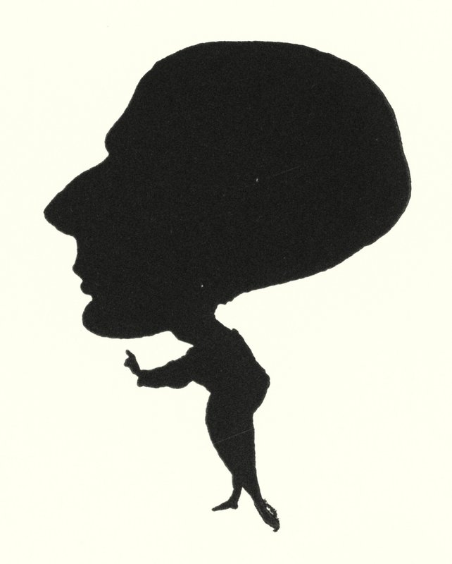 Silueta de Aubrey Beardsley de Aubrey Beardsley