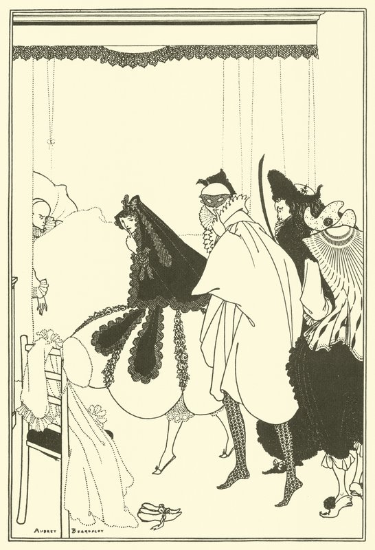 La muerte de Pierrot de Aubrey Beardsley