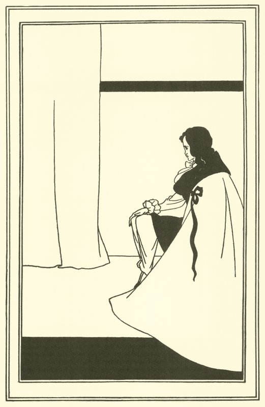 La caída de la casa Usher de Aubrey Beardsley