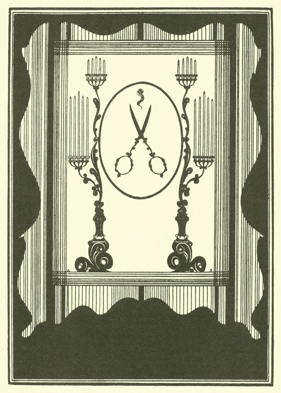 El rapto del mechón de Aubrey Beardsley