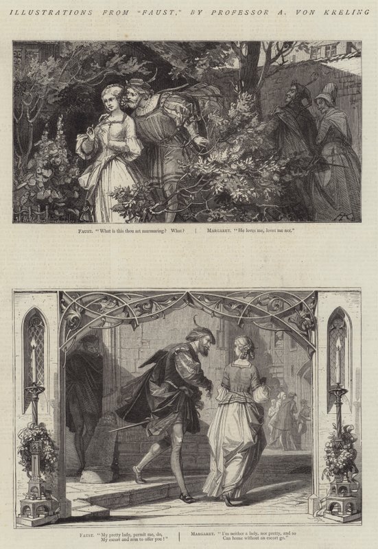 Ilustraciones de Fausto de August von Kreling