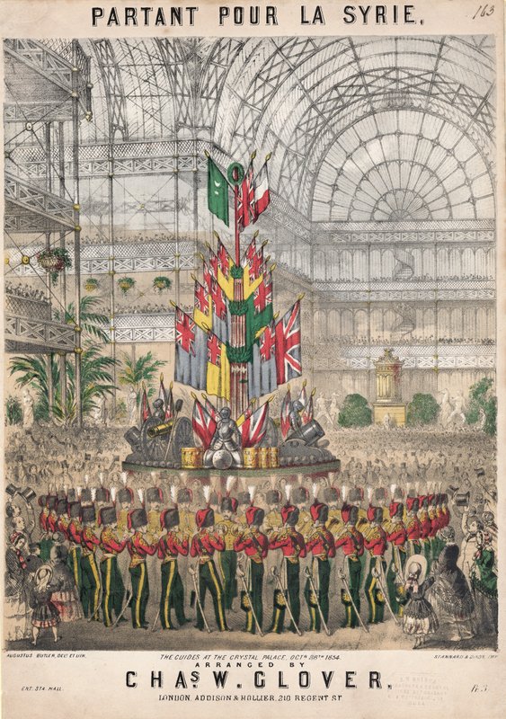 Partiendo hacia Siria. Crystal Palace, 28 de octubre de 1854 de Augustus Butler