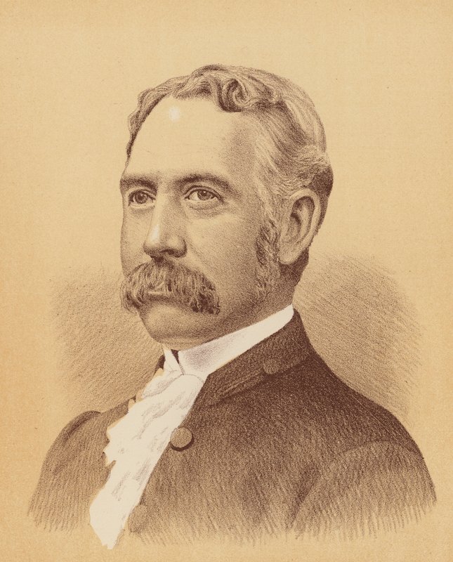 Alban Joseph Riley (litografía en color) de Australian School