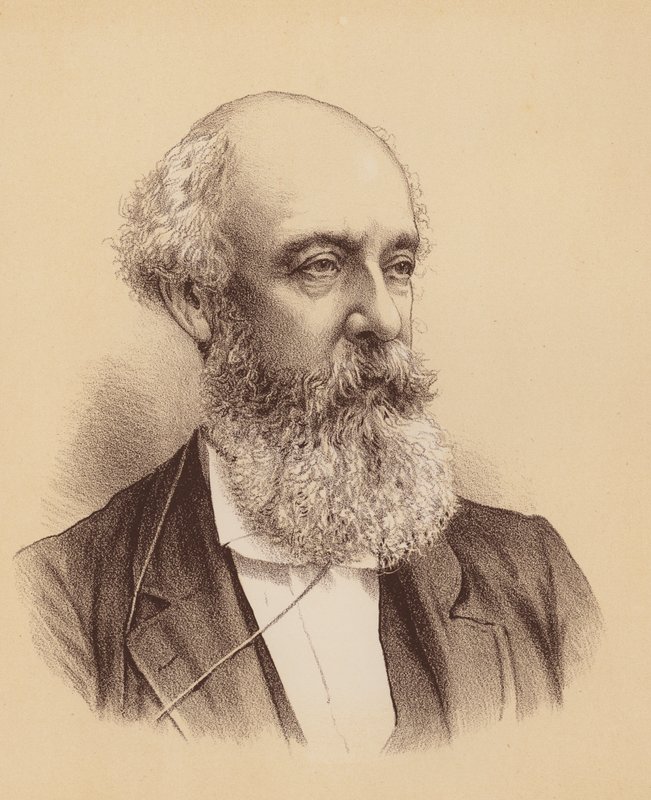Charles Badham (litografía en color) de Australian School