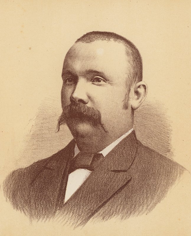 Charles Rogers, Esquire (litografía en color) de Australian School