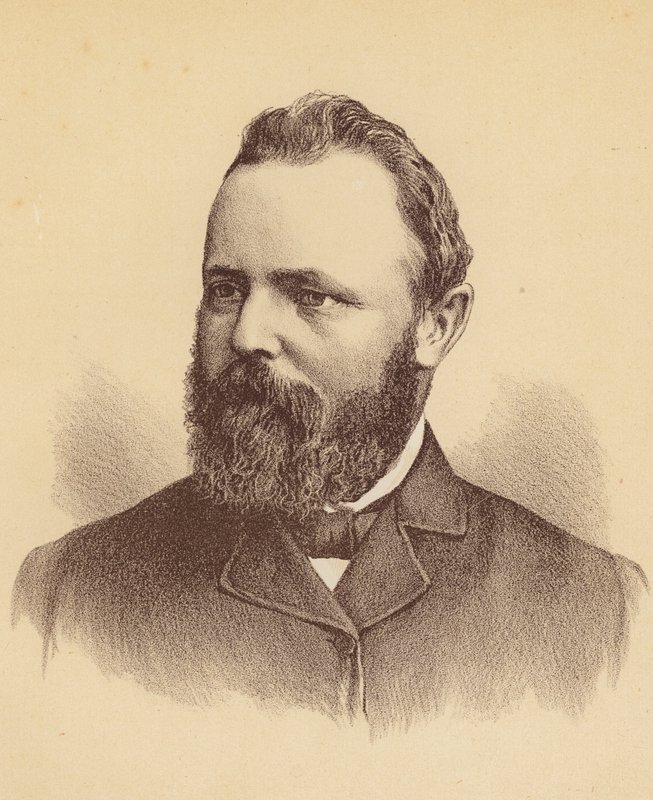 David Alexander Ferguson (litografía en color) de Australian School